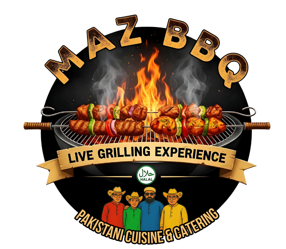 new logo maz bbq